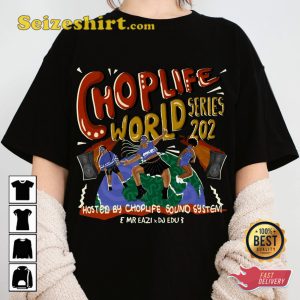 Mr Eazi Tour 2023 Choplife World Series T-shirt