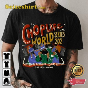 Mr Eazi Tour 2023 Choplife World Series T-shirt