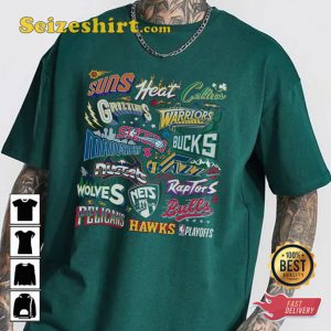 NBA Basketball Bootleg Style Vintage 90s T-shirt