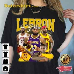 NBA Lebron James Basketball Memorable T-shirt