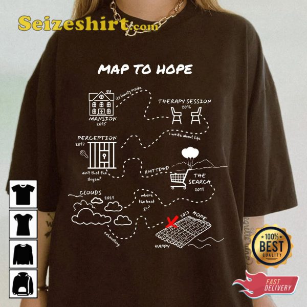 NF Hope Album Fan Gift Funny T-shirt