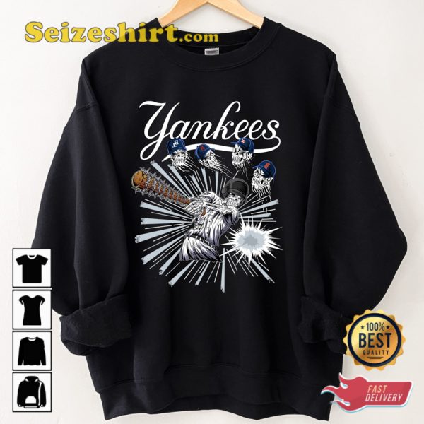 New York Yankees Comic Funny T-shirt