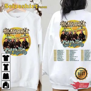 Nickelback Get Rollin Tour 2023 T-Shirt