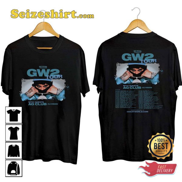 Ohgeesy True Religion Presents GW2 Tour 2023 T-shirt