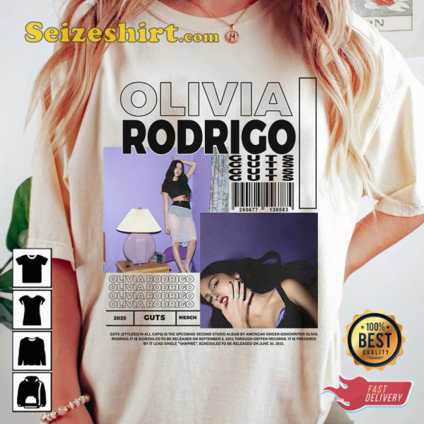 Olivia Rodrigo New Album Guts T-shirt