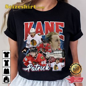 Patrick Kane Hockey NHL Vintage T-shirt