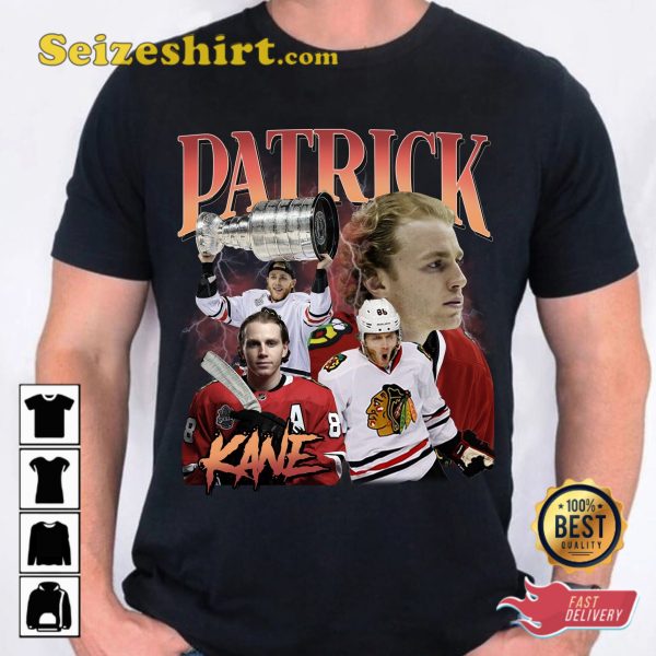 Patrick Kane Hockey Vintage 90s T-shirt