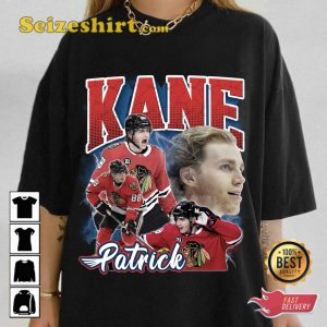 Patrick Kane Ice Hockey Gift For Fan T-shirt