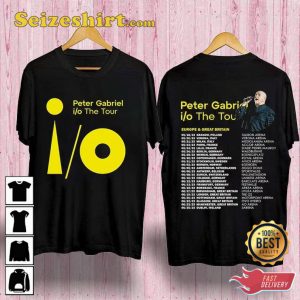 Peter Gabriel io The Europe Tour 2023 T-Shirt