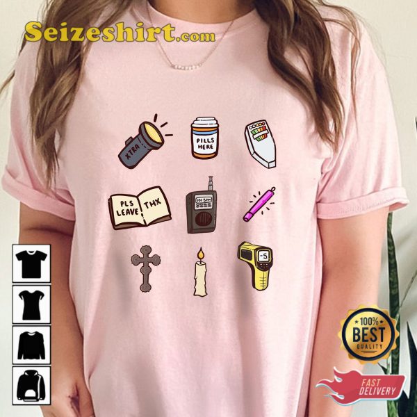 Phasmophobia Items The Sanity Pills T-shirt