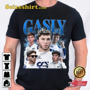 Pierre Gasly F1 Racing Driver T-shirt