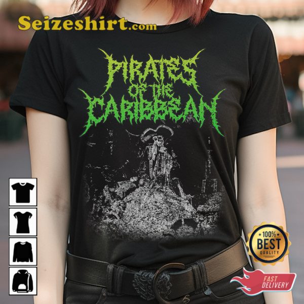 Pirates of Deathmetal Disney Metalhead Pirates Unisex T-Shirt