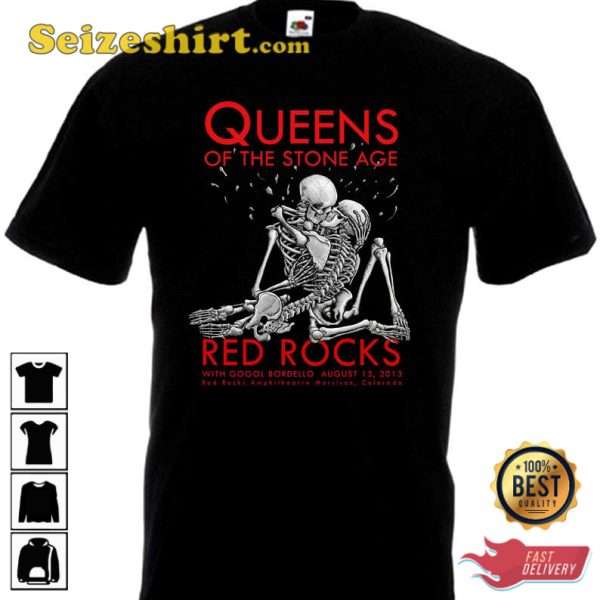 Queens Of The Stone Age Red Rock T-Shirt