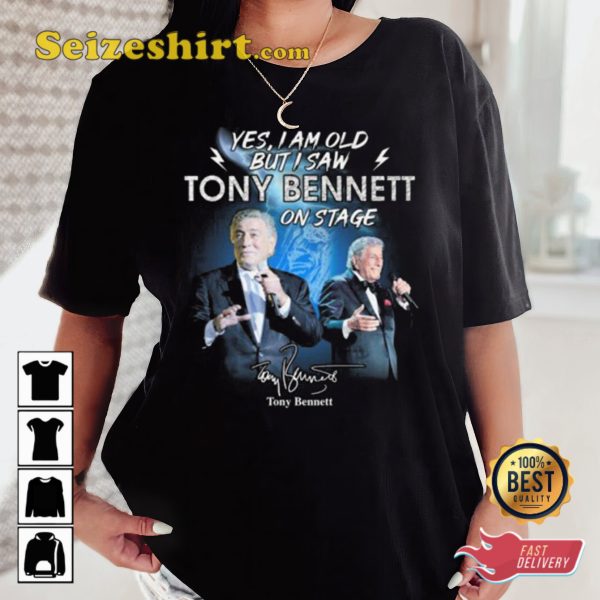 RIP Tony Bennett In Loving Memory T-shirt