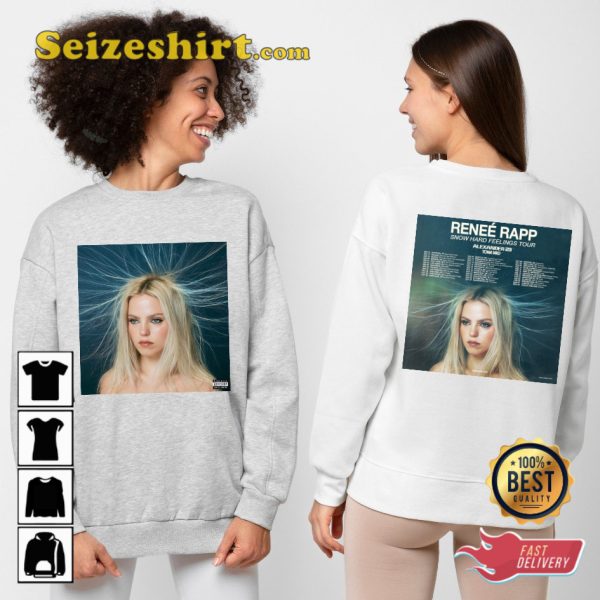 Renee Rapp 2023 Snow Hard Feelings Tour T-shirt