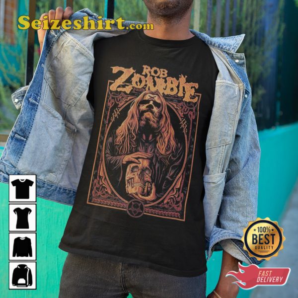 Rob Zombie Metal Music Dragula Hellbilly T-shirt