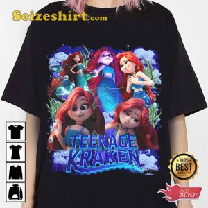 Ruby Gillman Little Mermaid Movie 2023 T-shirt