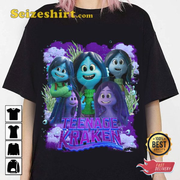 Ruby Gillman Teenage Kraken Movie 2023 T-shirt