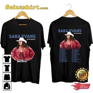 Sara Evans Live On Tour 2023 Fan Gift T-shirt