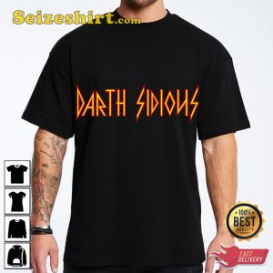 Sci-Fi Music Darth Sidious Def Leppard Unisex T-Shirt
