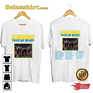 Scorpions Band Rock Believer World Tour 2023 T-shirt