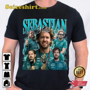 Sebastian Vettel Racing Championship Formula 1 T-shirt
