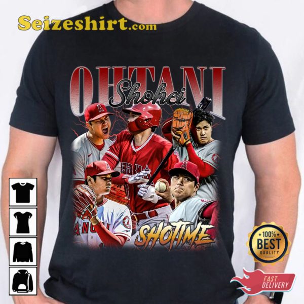 Shohei Ohtani Shotime The Unicorn Baseball T-shirt