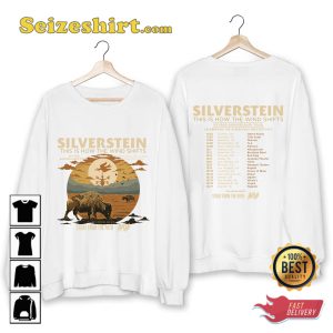 Silverstein Band This Is How The Wind Shifts Tour 2023 T-shirt
