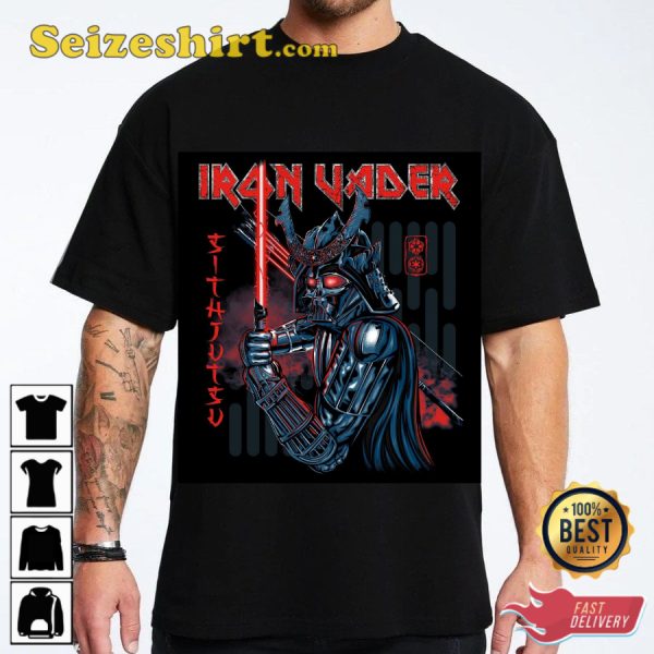 Sithjutsu Iron Vader St4r Wars Rockin T-Shirt