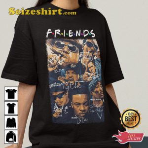 Snoop Dogg Biggie Eazy-e Ice Cube Eminem Friends T-shirt