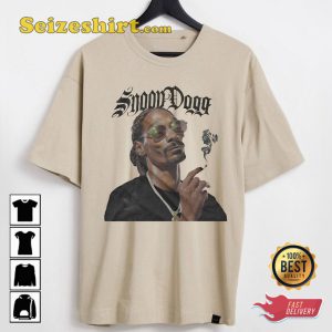 Snoop Dogg Tour Hip Hop Concert Graphic T-shirt