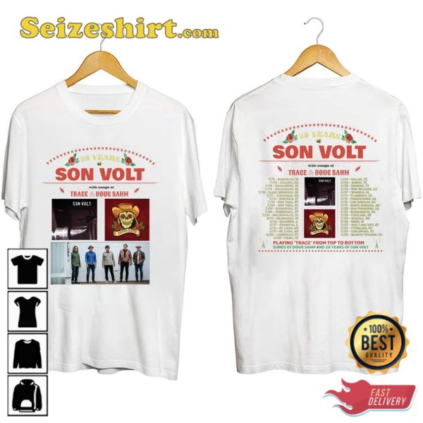 Son Volt 28 Years World Tour 2023 T-Shirt