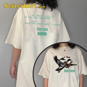 Sopranos Movie Tony Soprano Ducks T-shirt