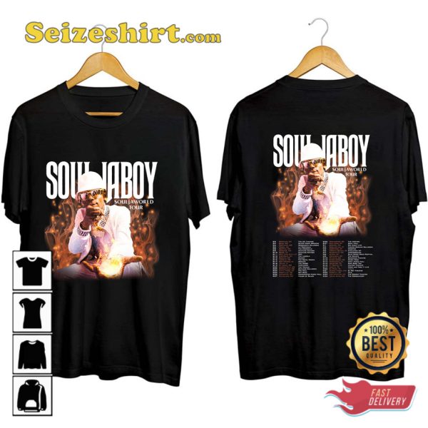 Soulja Boy World Tour 2023 Concert T-shirt