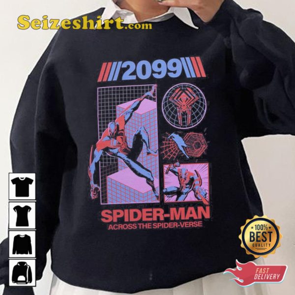 Spider-man 2099 Miguel Ohara Retro T-shirt
