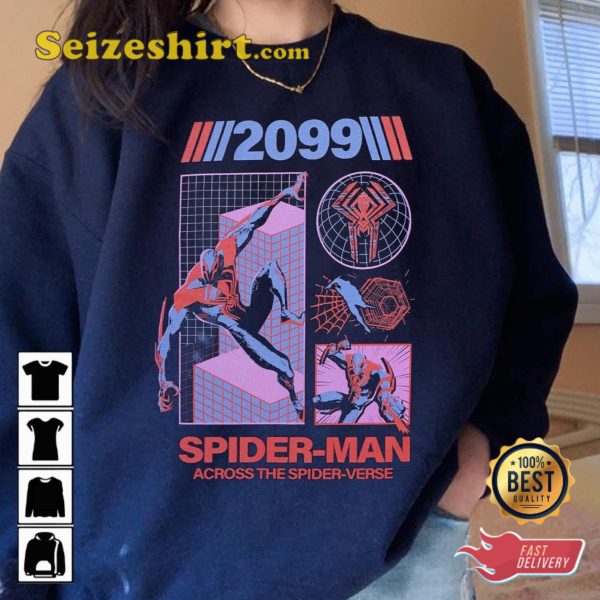 Spider-man 2099 Miguel Ohara Retro T-shirt