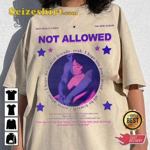 TV Girl Album Who Really Cares Lyrics T-shirt