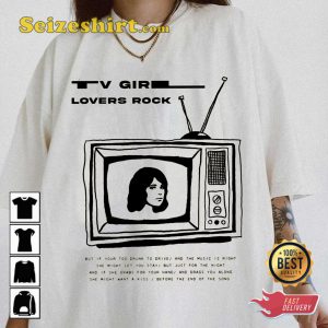 TV Girl Band Lovers Rock Lyrics Vintage T-shirt