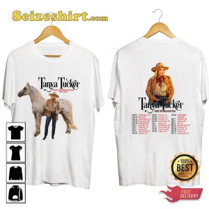 Tanya Tucker Tour 2023 Sweet Western Sound Concert T-shirt