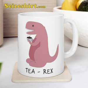 Tea Rex Meme Ceramic Mug