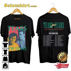 Tears For Fears The Tipping Point Tour 2023 Shirt, Tears For Fears Fan Shirt, Tipping Point Tour Merch