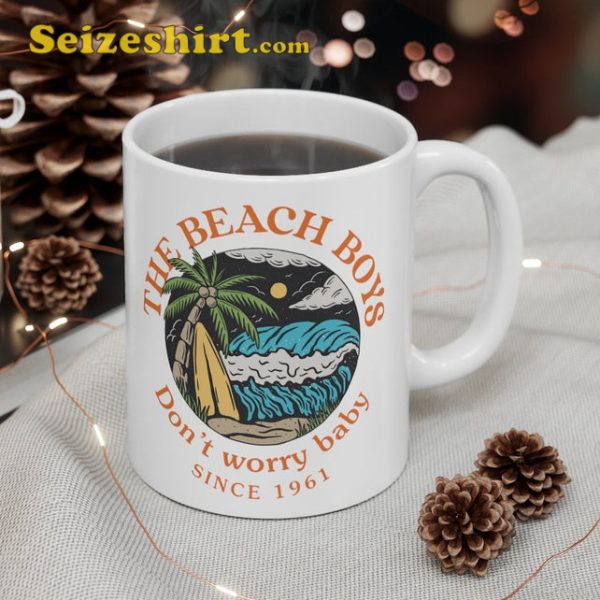 The Beach Boys Song Don’t Worry Baby Fan Mug