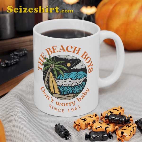 The Beach Boys Song Don’t Worry Baby Fan Mug