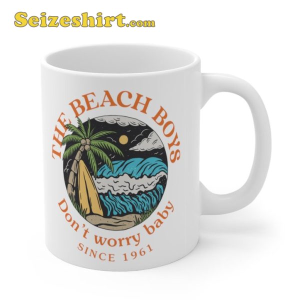 The Beach Boys Song Don’t Worry Baby Fan Mug