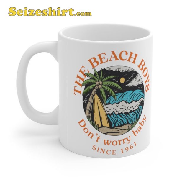 The Beach Boys Song Don’t Worry Baby Fan Mug