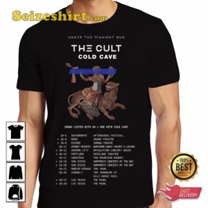 The Cult Band 2023 Tour Gift For Fan T-shirt
