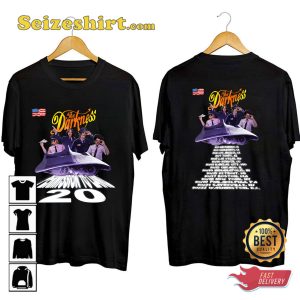 The Darkness Band Permission To Land 20th Anniversary Tour T-shirt