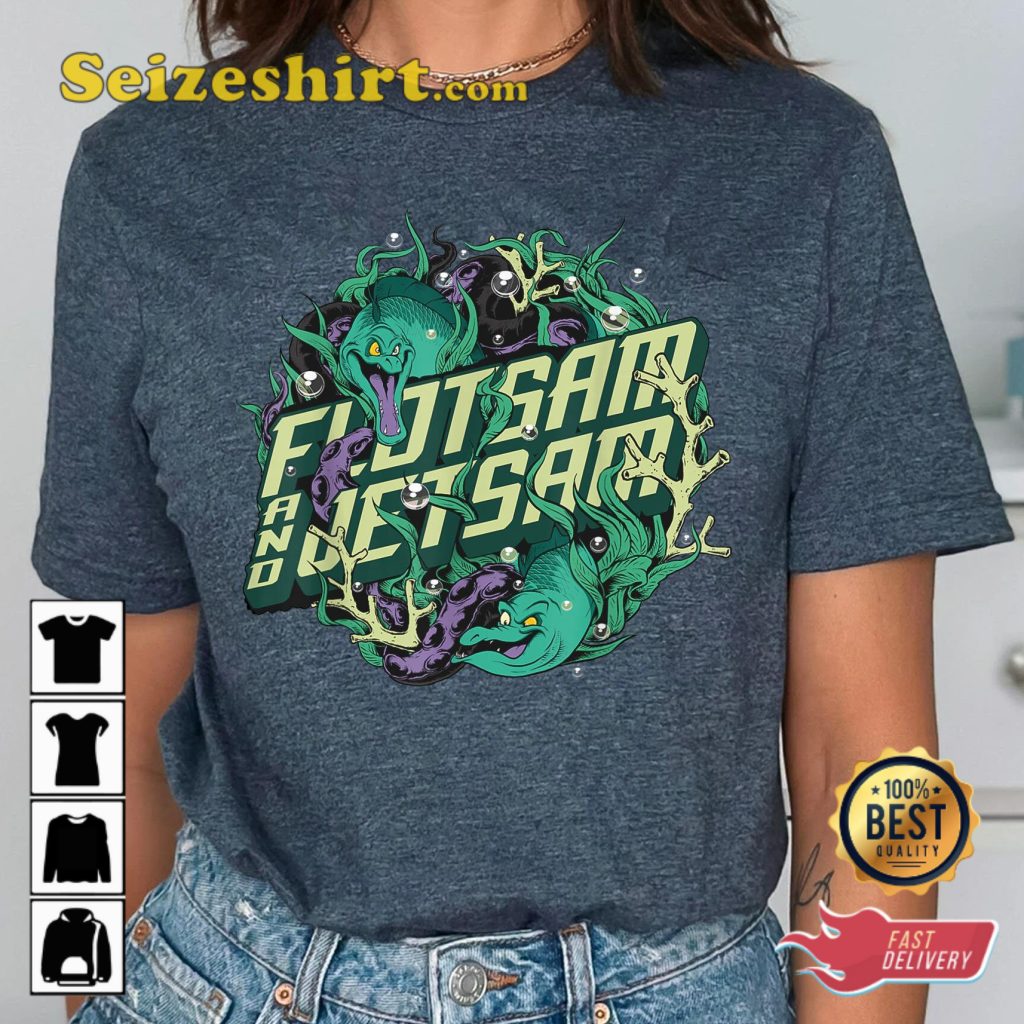 The Little Mermaid 2023 Flotsam And Jetsam Tshirt