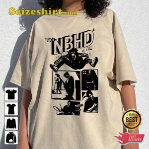 The Neighbourhood NBHD Band Comic T-shirt