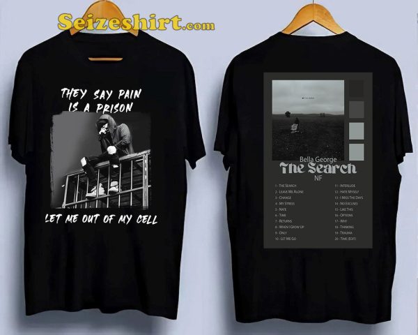 The Search NF Album Tracklist T-shirt